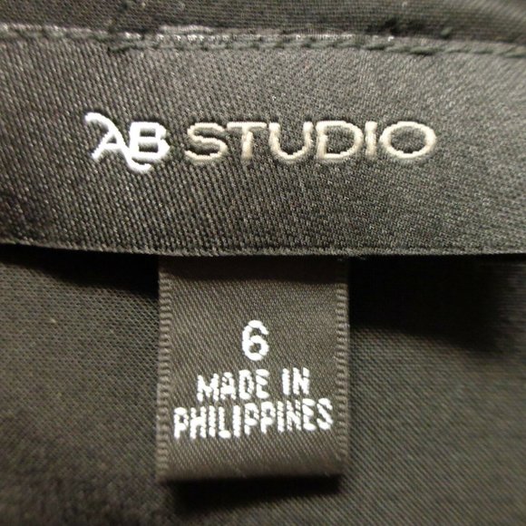 👁️3 for $20 STRIPED RAYON MINI DRESS SZ 6 - Picture 5 of 5